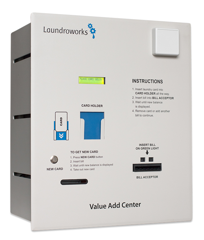 Laundromat Value Add Centers Cash-Only Back-Door